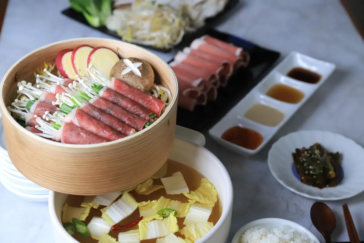 korean, marbled, kimchi soup, steamed, kfood, korea, food, dish