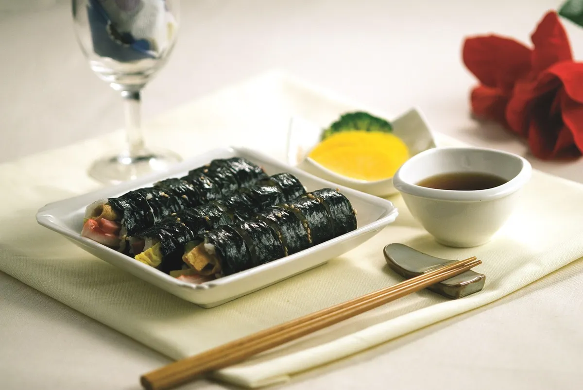 dish, gimbap, korean cuisine, asian cuisine, seaweed, food, presentation, kimbap, chopsticks, gimbap, gimbap, kimbap, kimbap, kimbap, kimbap, kimbap