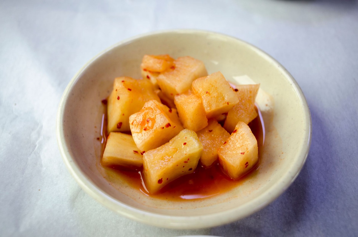 I componenti nutritivi del kimchi