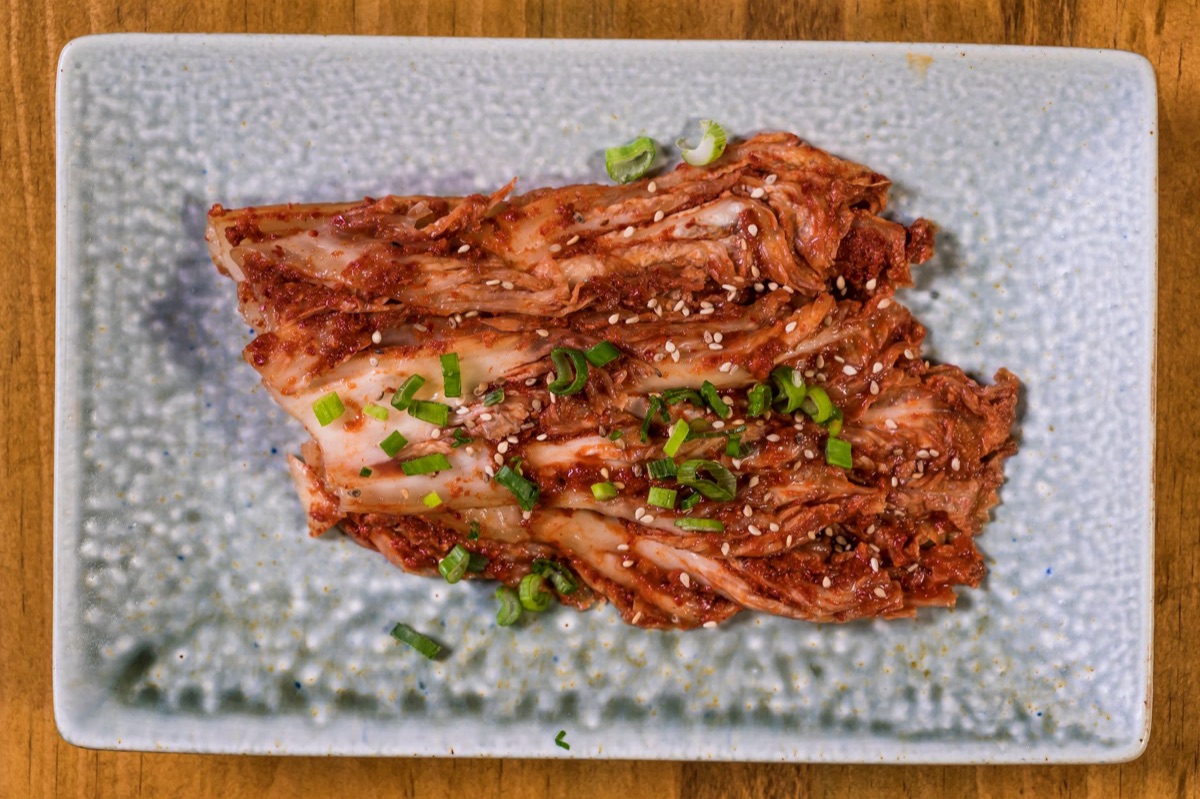 泡菜營養成分圖表