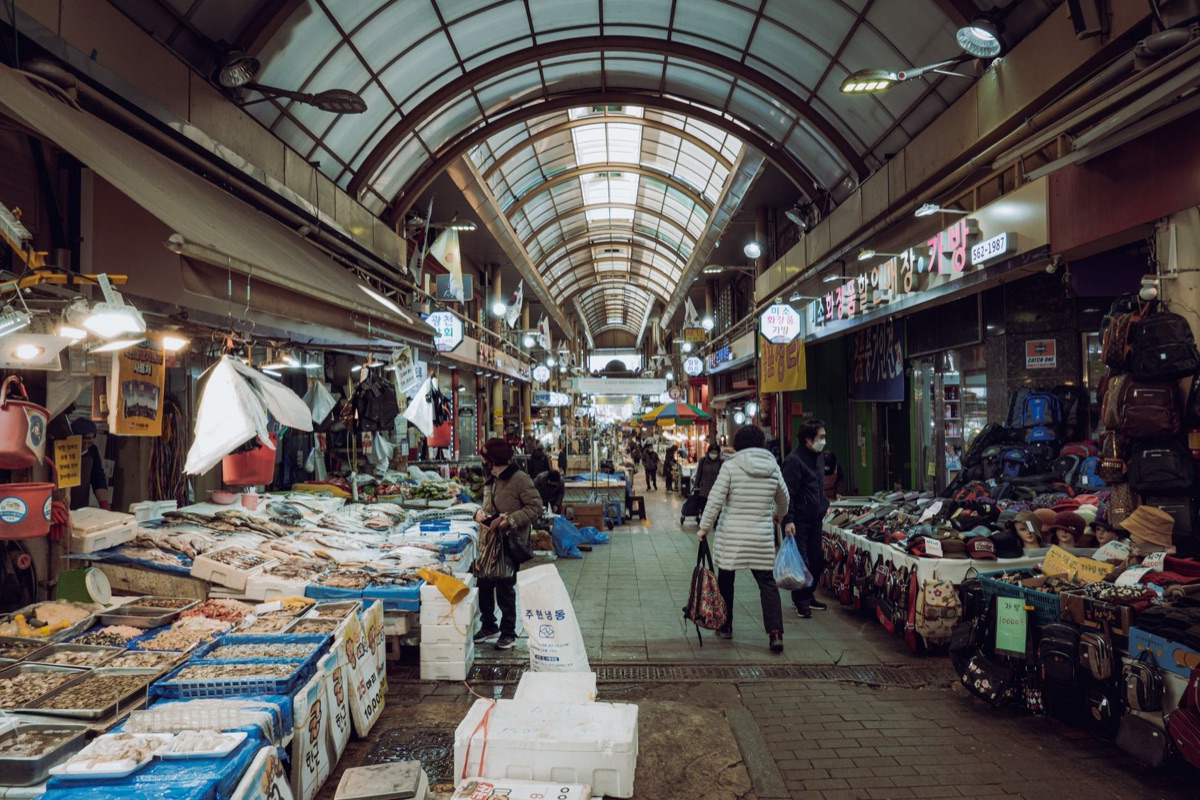 Marché coréen