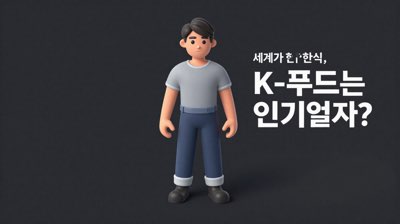 세계가 반한 한식, K-푸드는 왜 이렇게 인기일까?